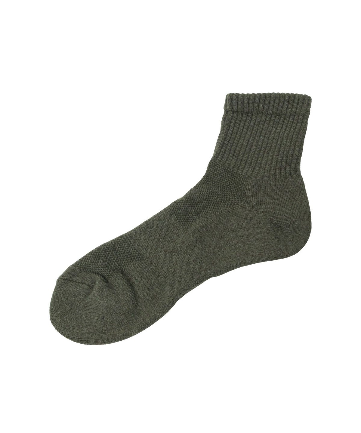 NAVY 無地クォーターソックス メンズ