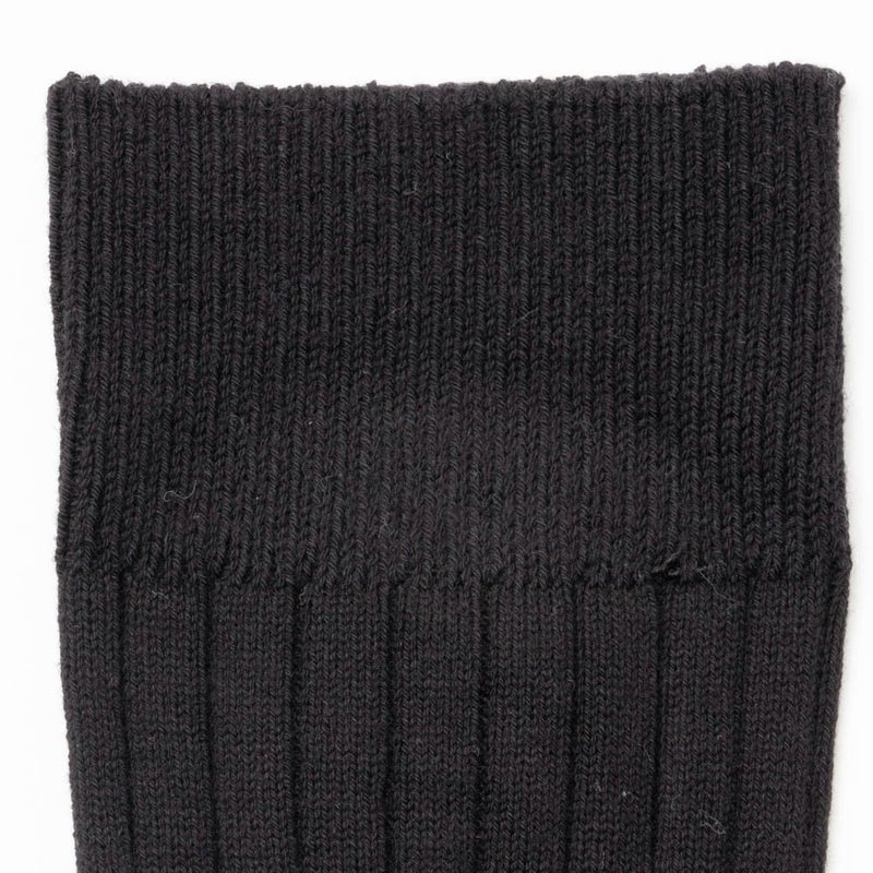 NAVY リブ編みクルーソックス メンズ商品画像-7