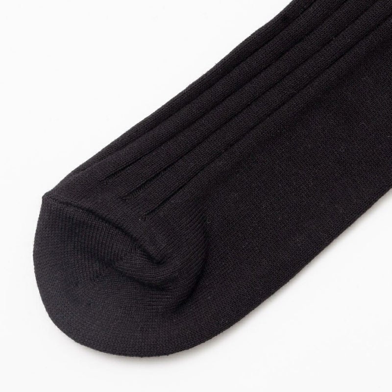 NAVY リブ編みクルーソックス メンズ商品画像-9