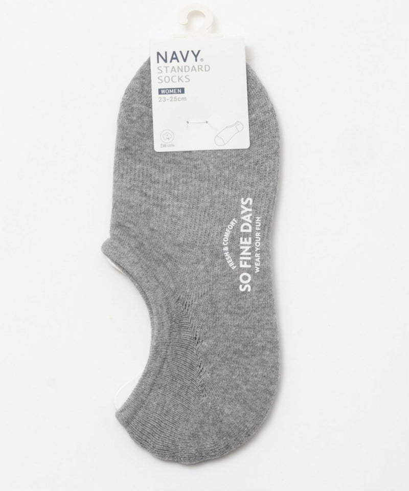 NAVY 無地&杢調スニーカーインソックス レディース商品画像-12