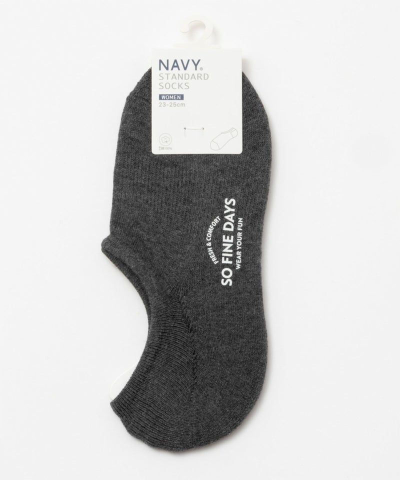 NAVY  無地＆杢調スニーカーインソックス レディース商品画像-13