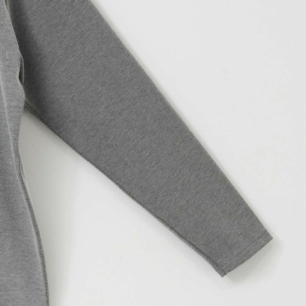 NAVY ヘンリーネックフェイクレイヤード長袖Tシャツ メンズ