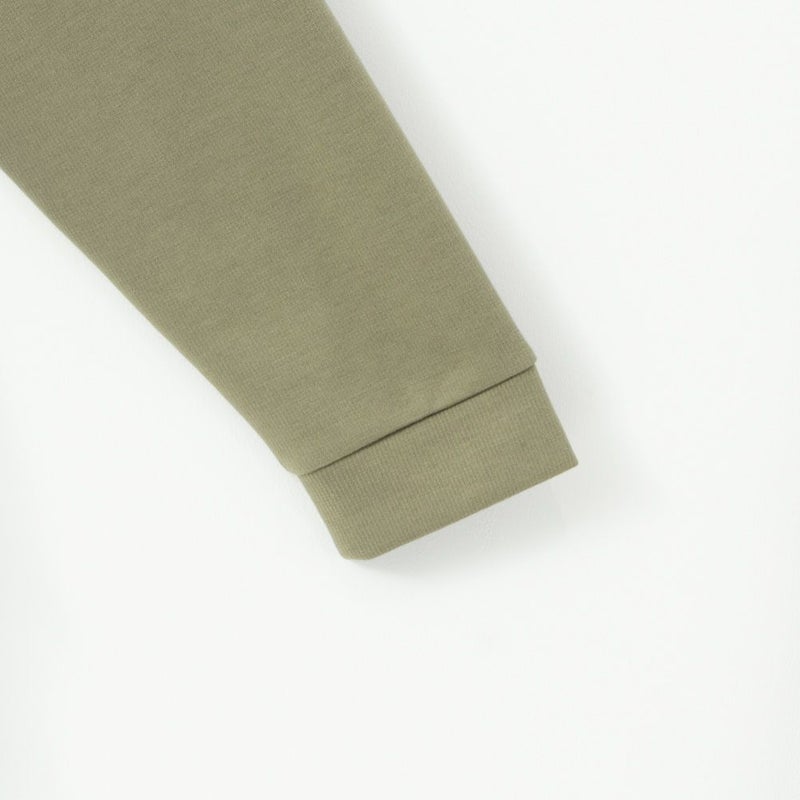 [期間限定価格]NAVY ポンチ素材 時短シャツ切り替えラウンドプルオーバー レディース商品画像-11