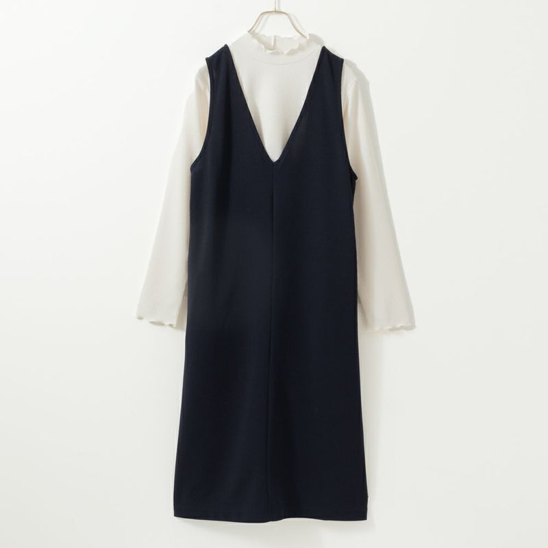 [期間限定価格]NAVY 時短アンサンブルジャンパースカート レディース商品画像-11