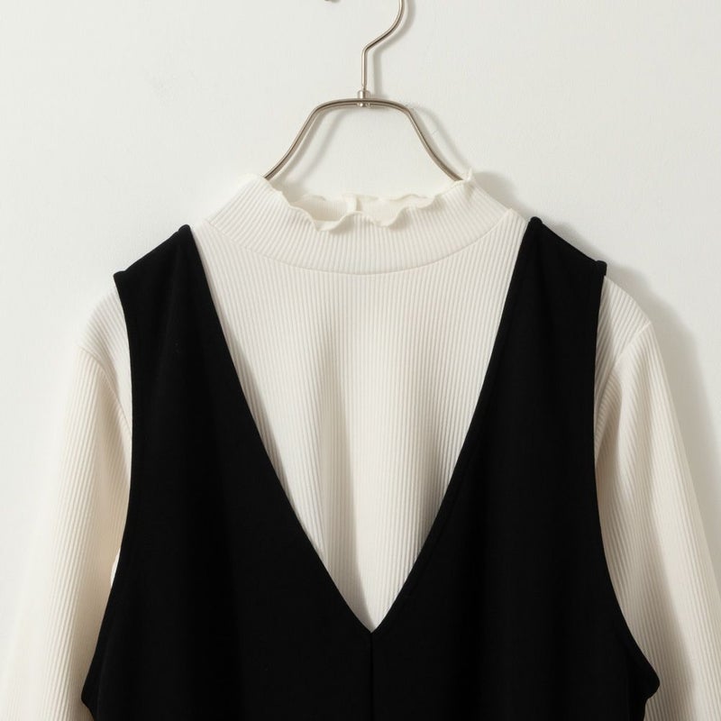 NAVY 時短アンサンブルジャンパースカート レディース商品画像-13