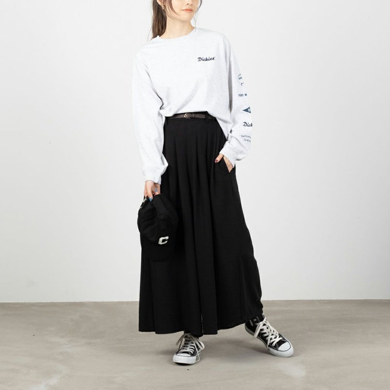 NAVY  ベルト付きスラブスカーチョ レディース商品画像-7