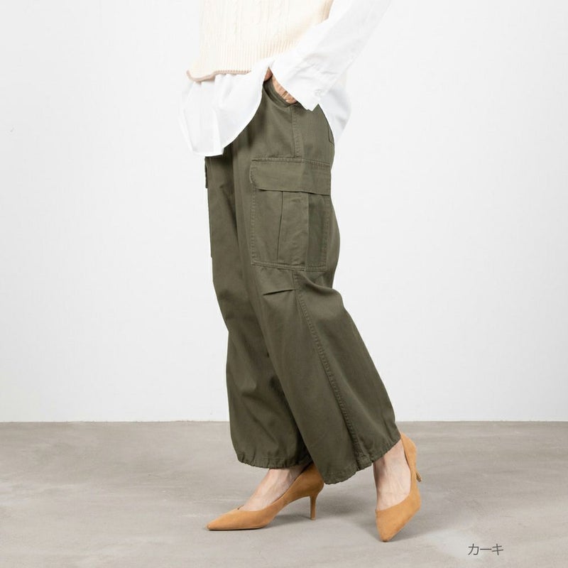 [期間限定価格]NAVY ミリタリーカーゴパンツ レディース商品画像-3