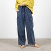 NAVY デニムカーゴパンツ レディース