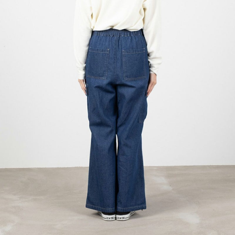 [期間限定価格]NAVY デニムカーゴパンツ レディース商品画像-5