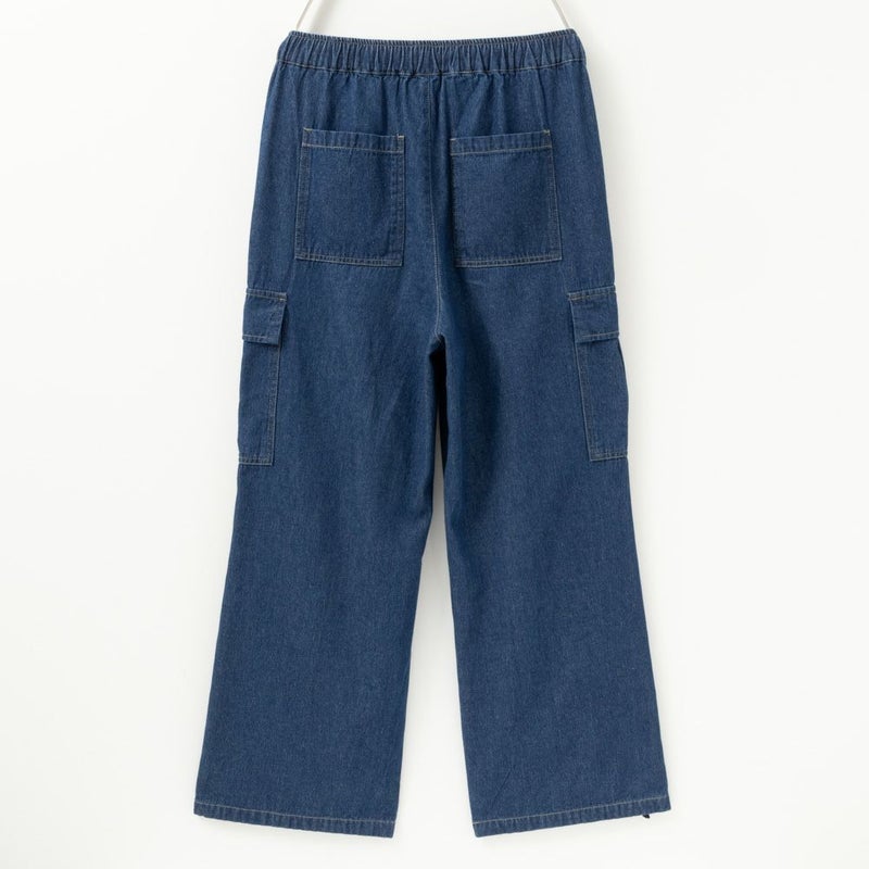 [期間限定価格]NAVY デニムカーゴパンツ レディース商品画像-8