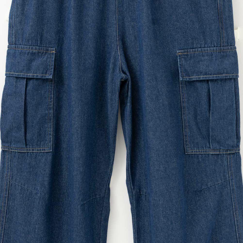 NAVY デニムカーゴパンツ レディース