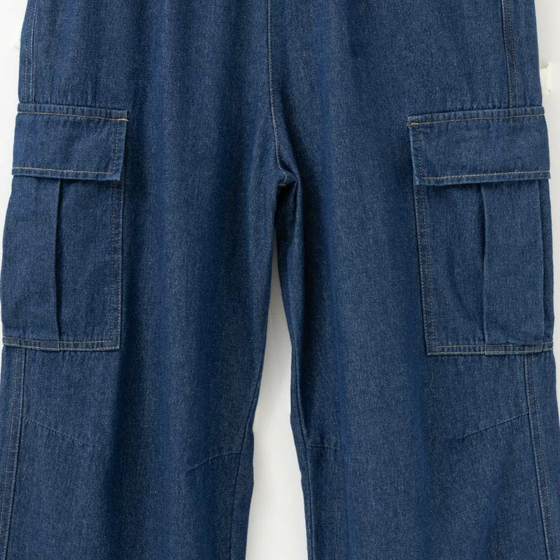 [期間限定価格]NAVY デニムカーゴパンツ レディース商品画像-12