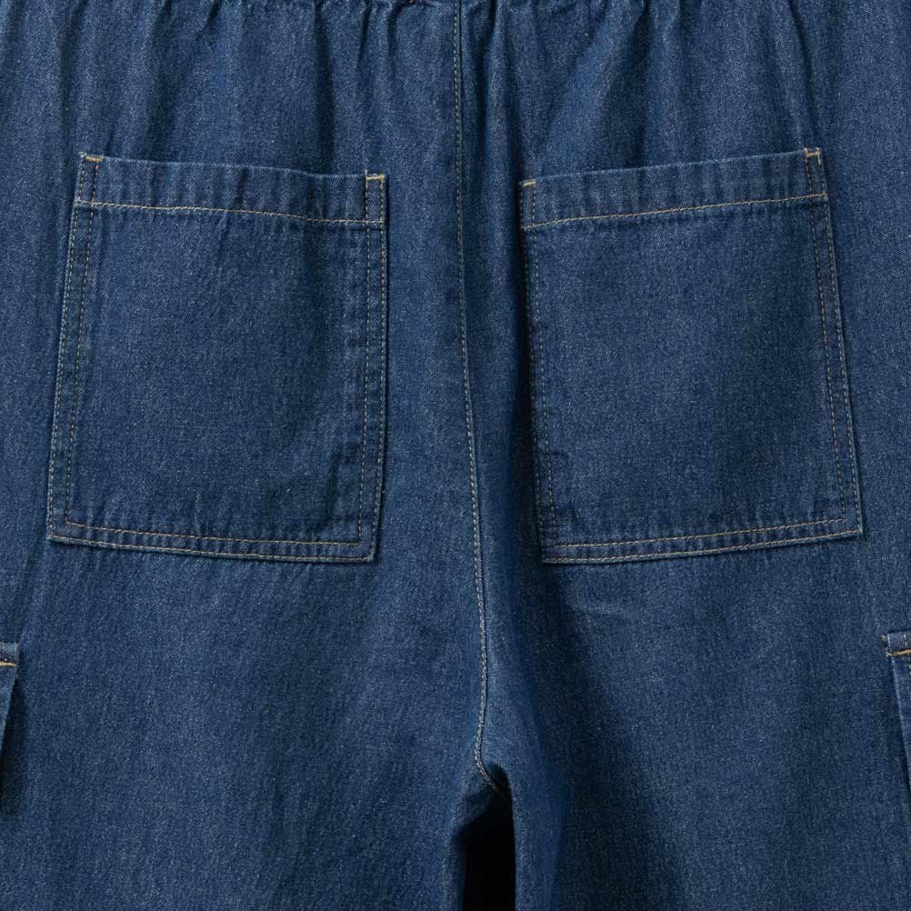 NAVY デニムカーゴパンツ レディース