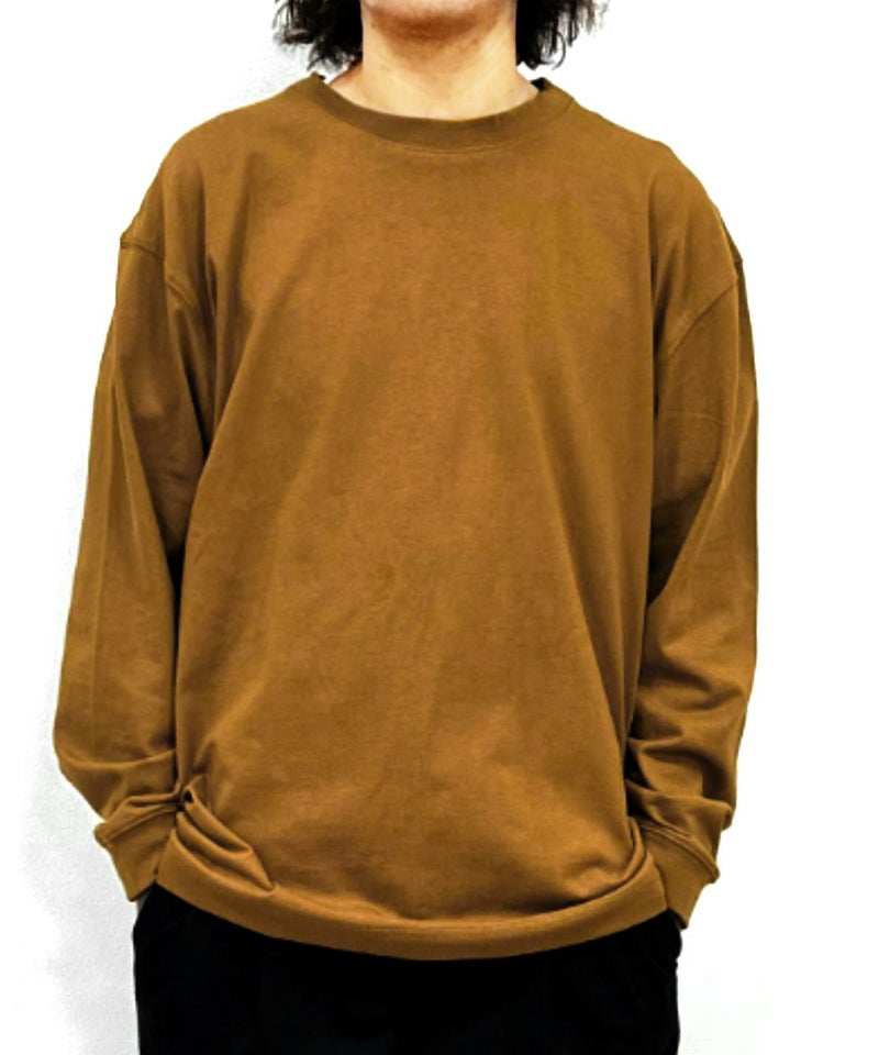 [期間限定価格]NAVY USコットン ベーシックロングスリーブTシャツ メンズ商品画像-8