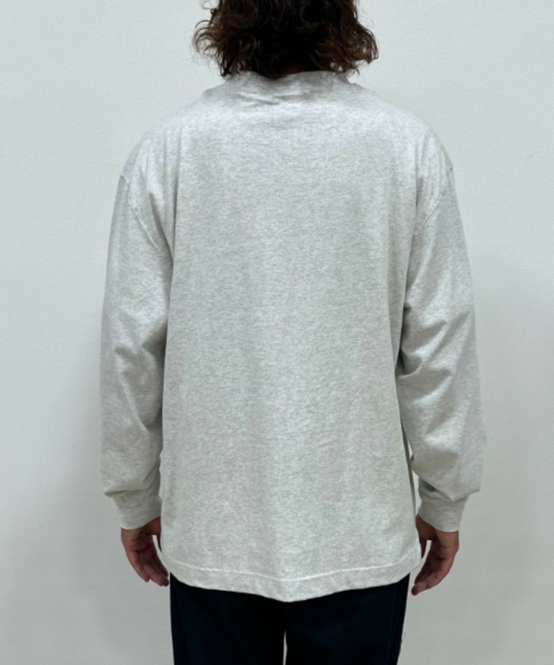 NAVY USコットン ベーシックロングスリーブTシャツ メンズ商品画像-12