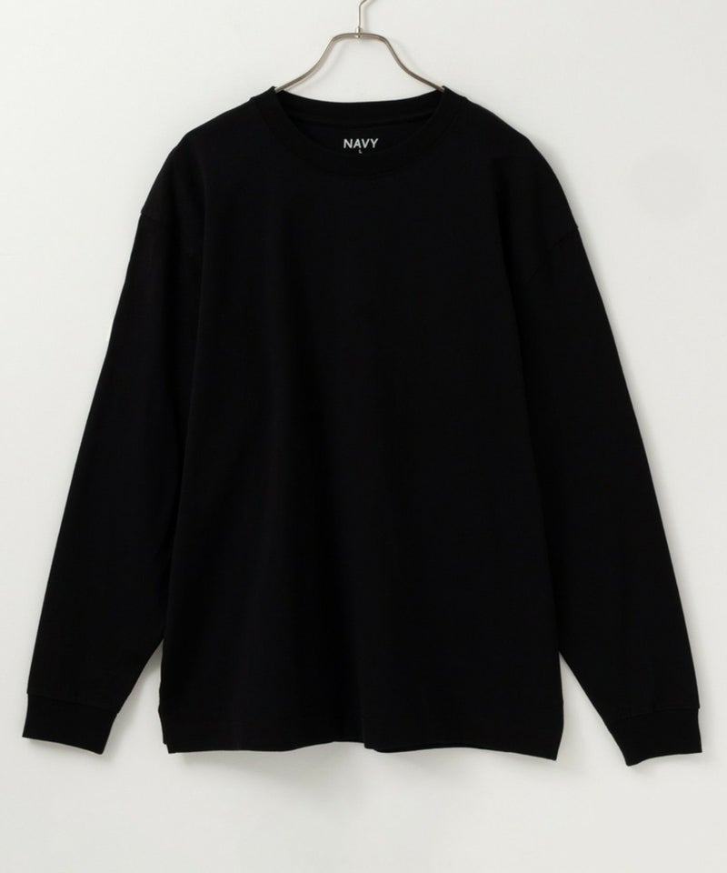 [期間限定価格]NAVY USコットン ベーシックロングスリーブTシャツ メンズ商品画像-17
