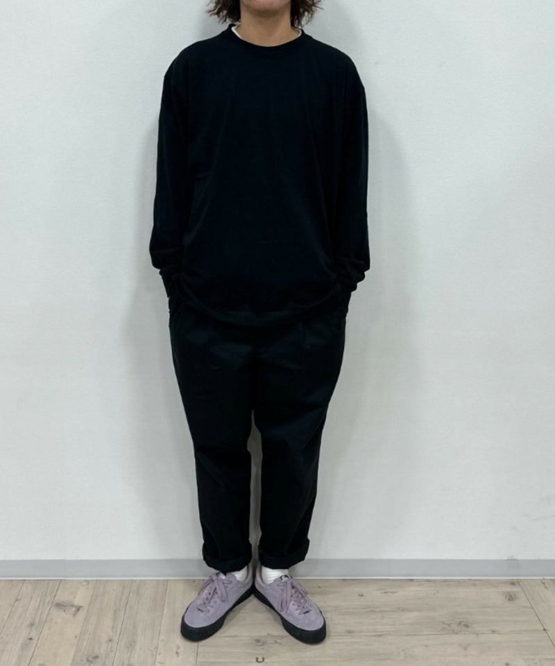 NAVY USコットン ベーシックロングスリーブTシャツ メンズ商品画像-18