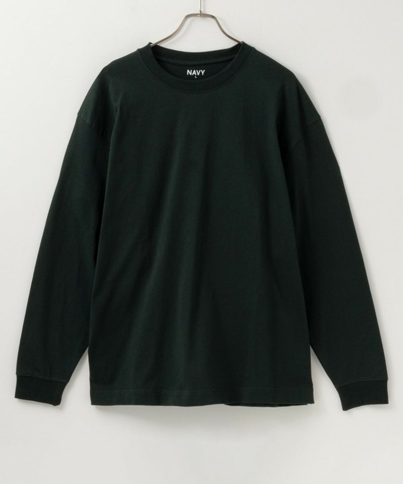[期間限定価格]NAVY USコットン ベーシックロングスリーブTシャツ メンズ商品画像-29