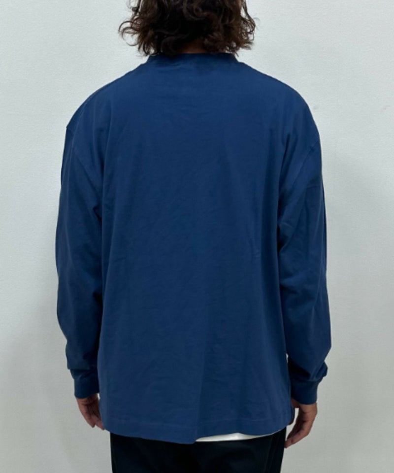 [期間限定価格]NAVY USコットン ベーシックロングスリーブTシャツ メンズ商品画像-36
