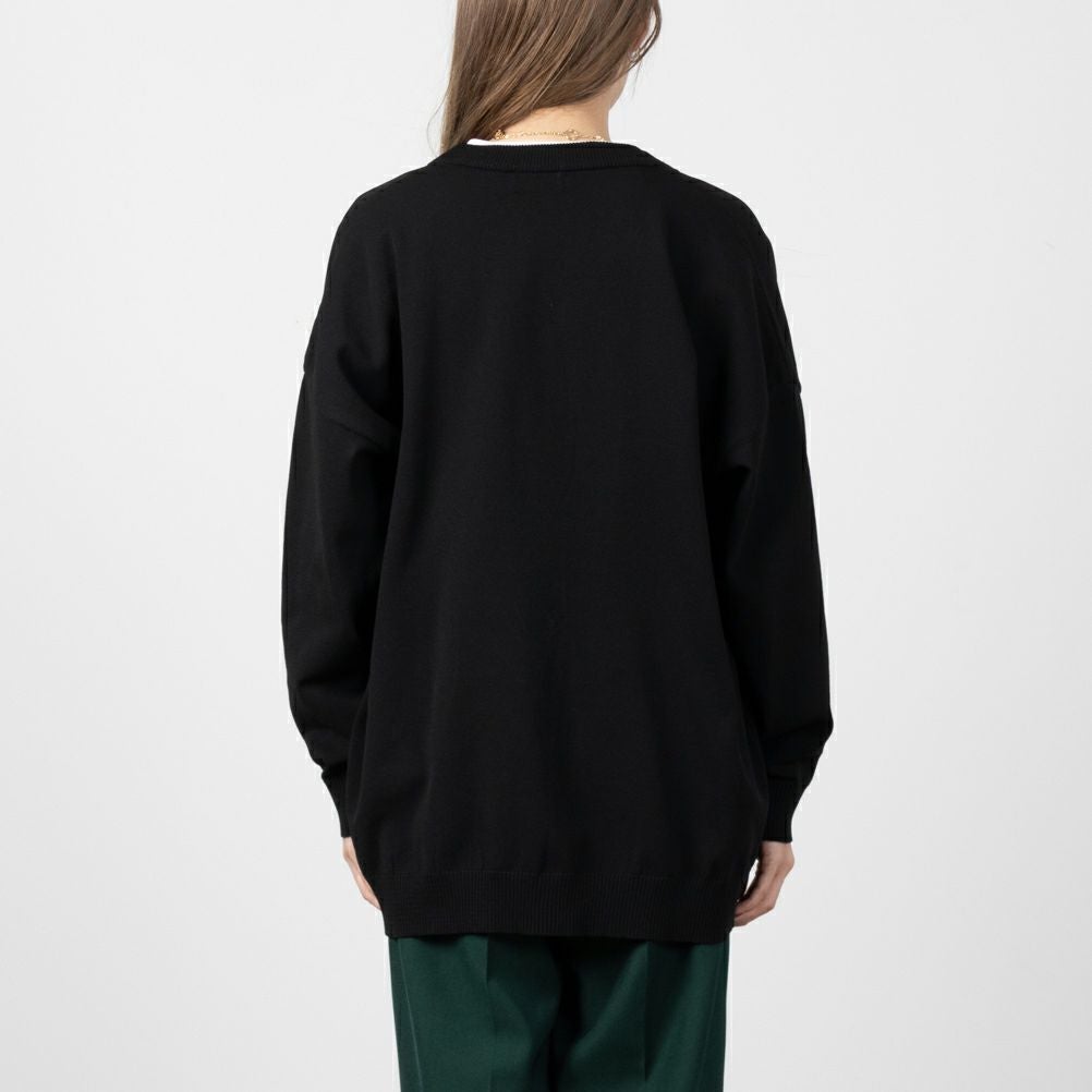 NAVY ニットトッパーアンサンブル レディース