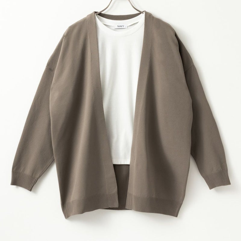 NAVY ニットトッパーアンサンブル レディース商品画像-12