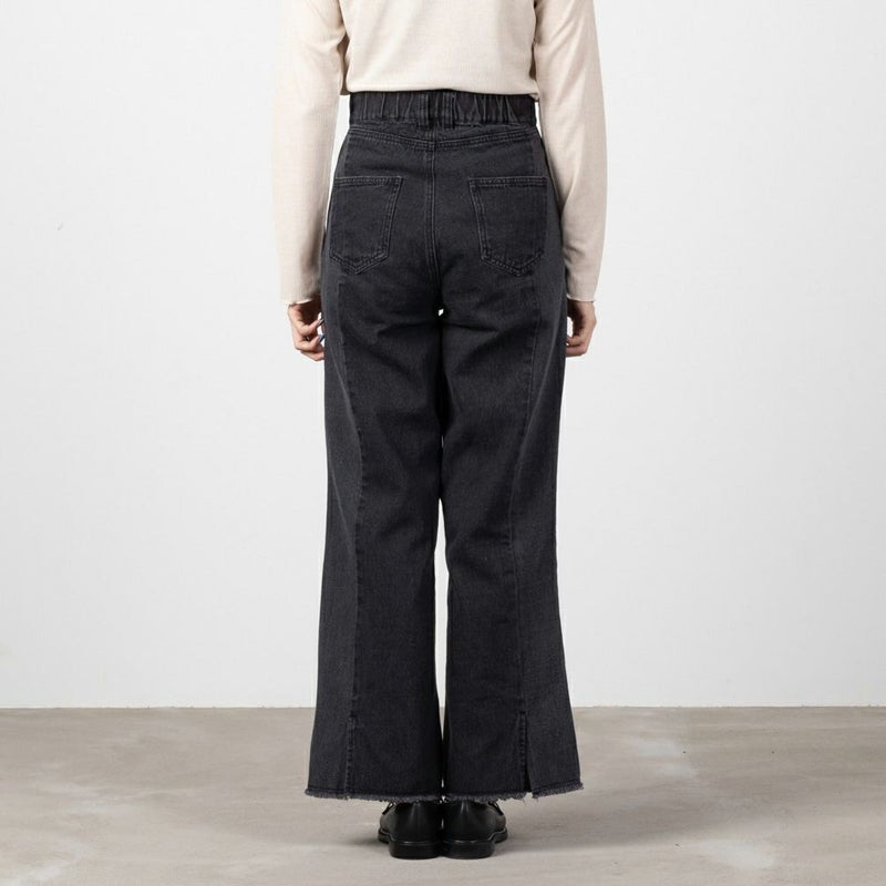 [期間限定価格]NAVY GOOD STYLE JEANS 切替セミワイドパンツ レディース商品画像-5