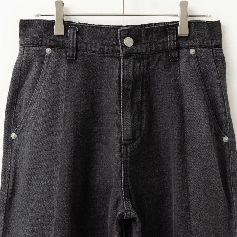 NAVY GOOD STYLE JEANS 切替セミワイドパンツ レディース商品画像-11