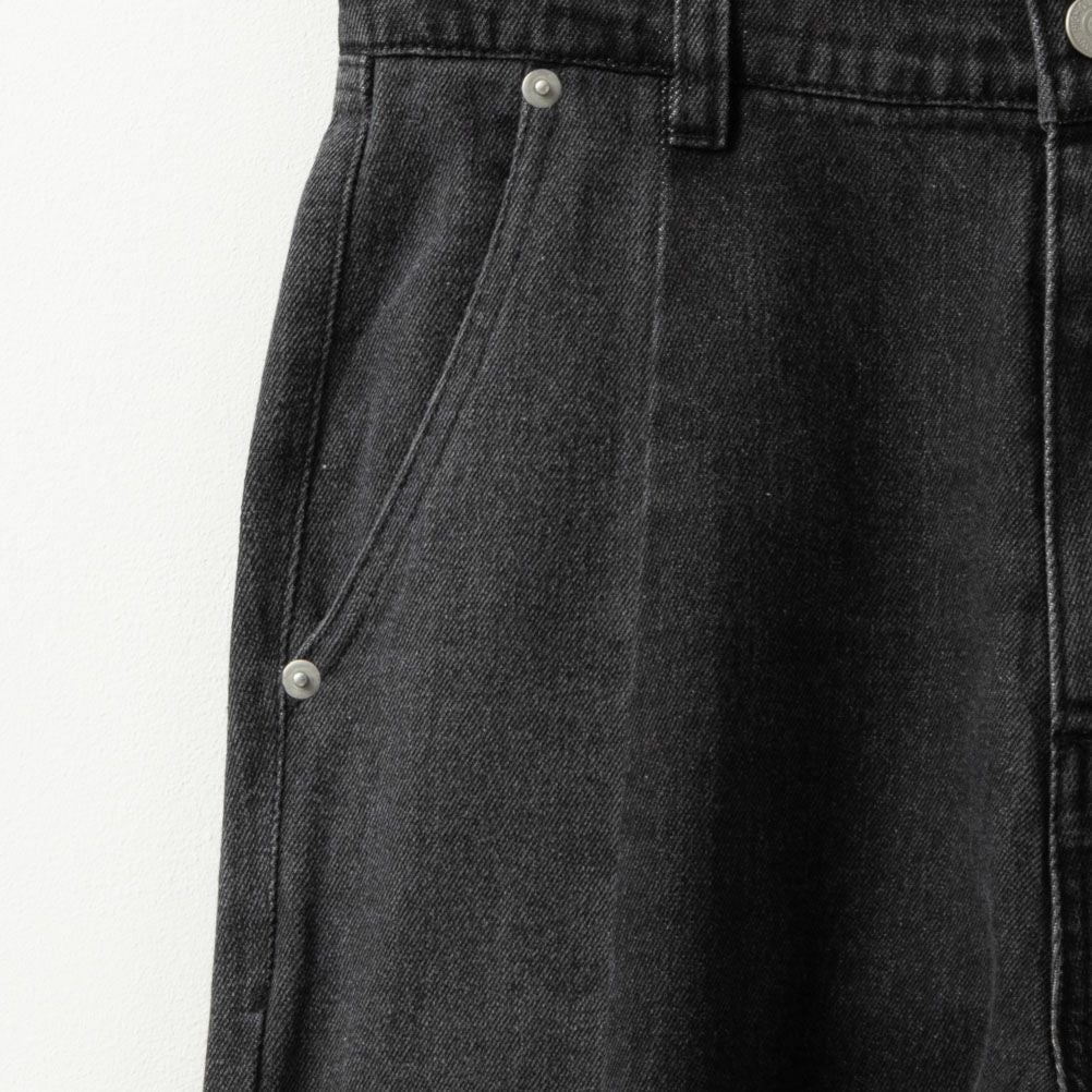 NAVY GOOD STYLE JEANS 切替セミワイドパンツ レディース