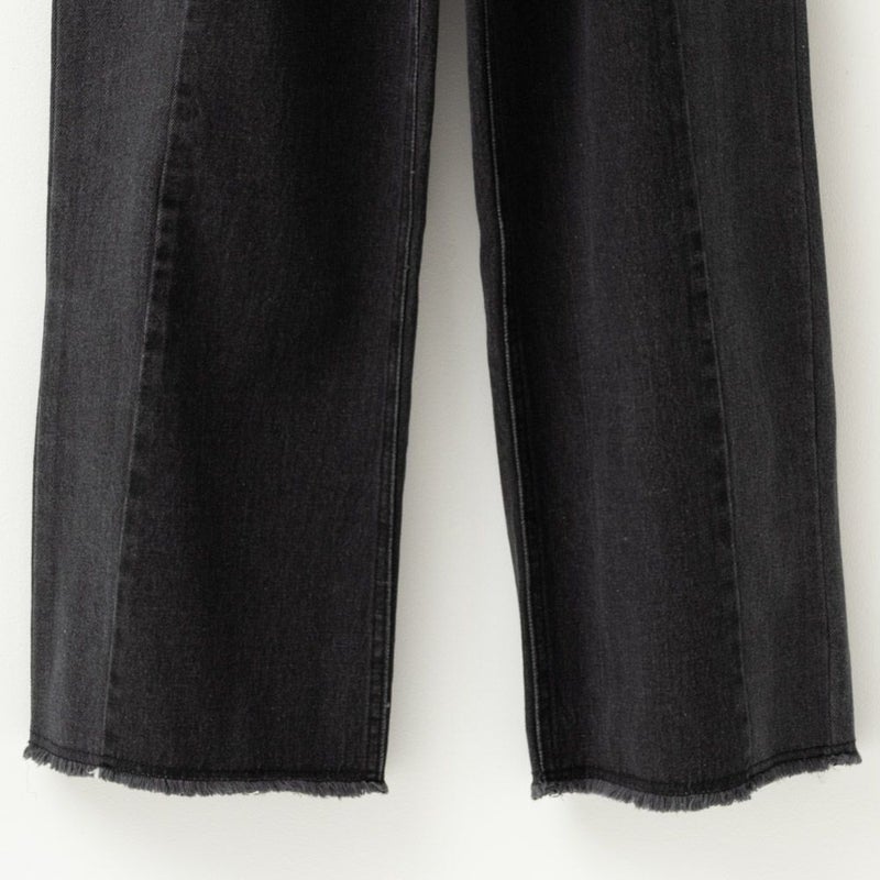 [期間限定価格]NAVY GOOD STYLE JEANS 切替セミワイドパンツ レディース商品画像-13