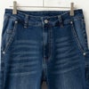 NAVY GOOD STYLE JEANS 裾フリンジセミフレアパンツ レディース商品サムネイル-15