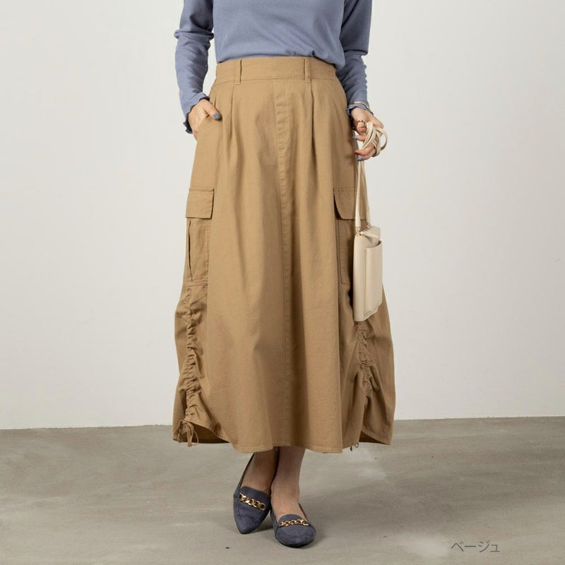 [期間限定価格]NAVY  ミリタリースカート レディース商品画像-3