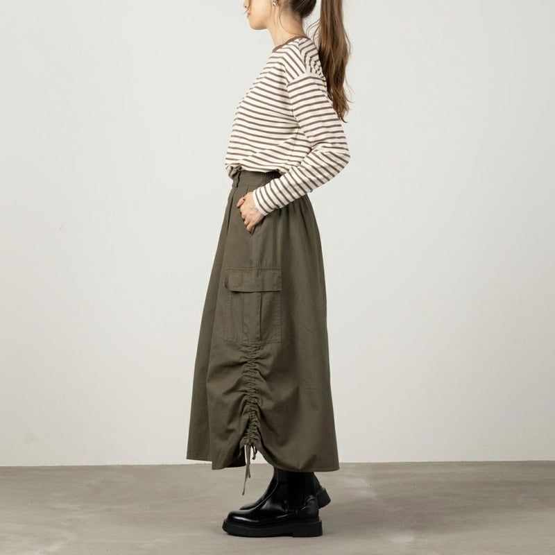 [期間限定価格]NAVY  ミリタリースカート レディース商品画像-5