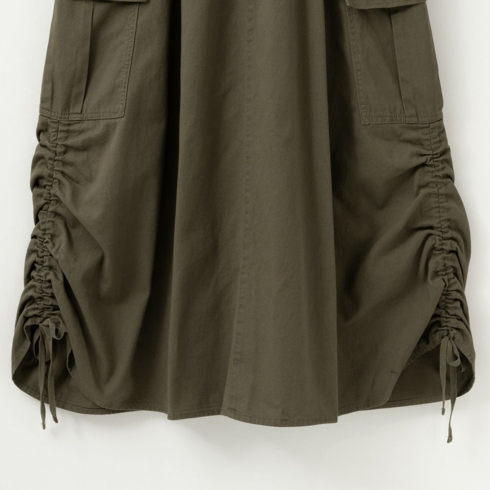 NAVY ミリタリースカート レディース