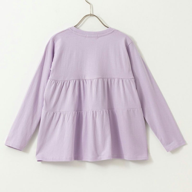 T-GRAPHICS ティアード長袖Tシャツ キッズ メール便 対応商品商品画像-3