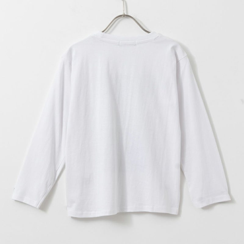 T-GRAPHICS 胸ポケット付き長袖Tシャツ キッズ メール便 対応商品商品画像-3