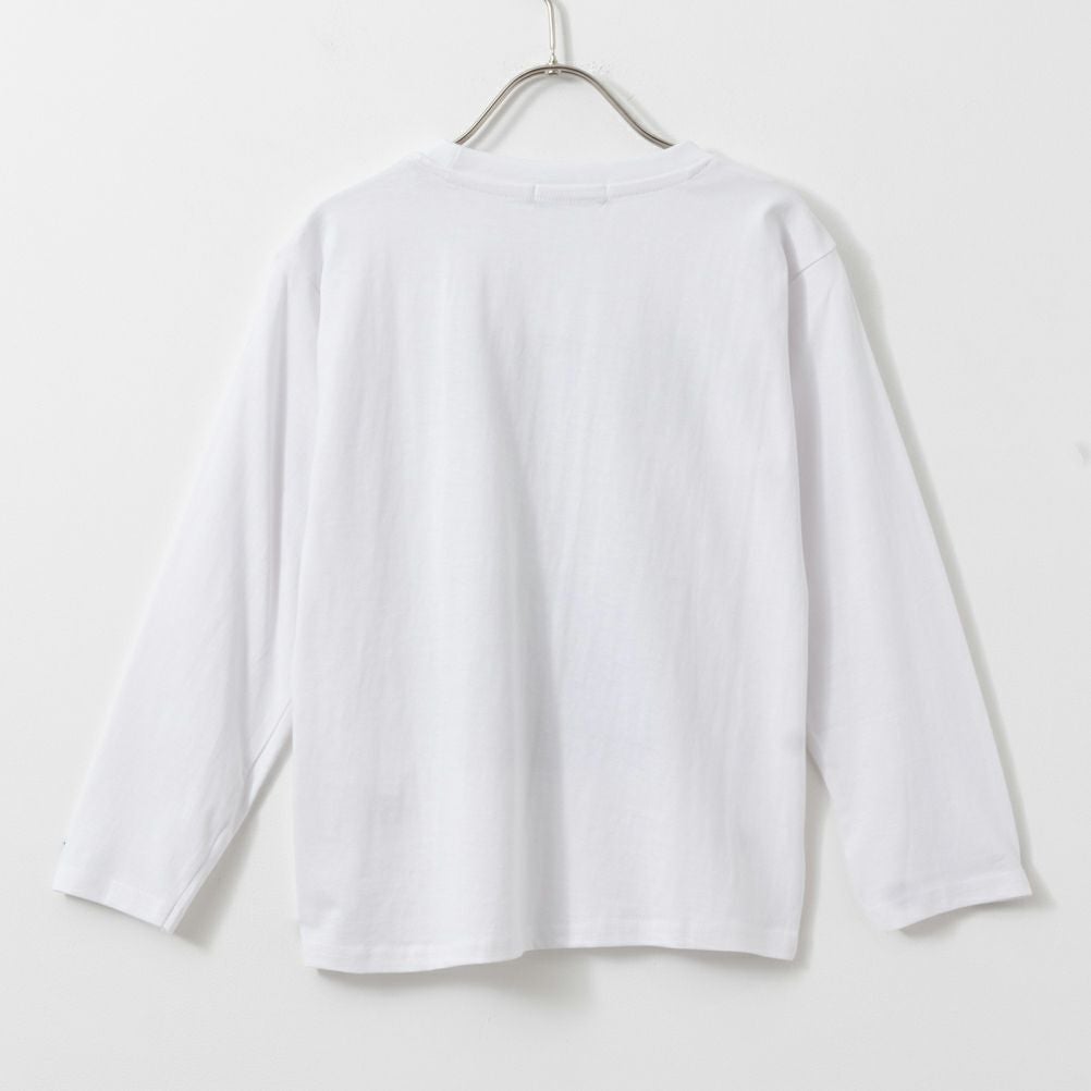 T-GRAPHICS 胸ポケット付き長袖Tシャツ キッズ