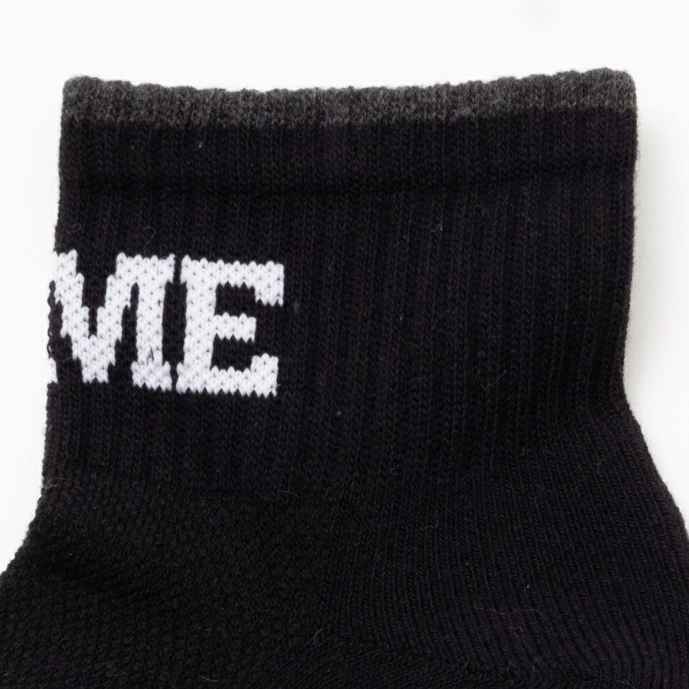 NAVY ショートソックス フロントロゴ メンズ