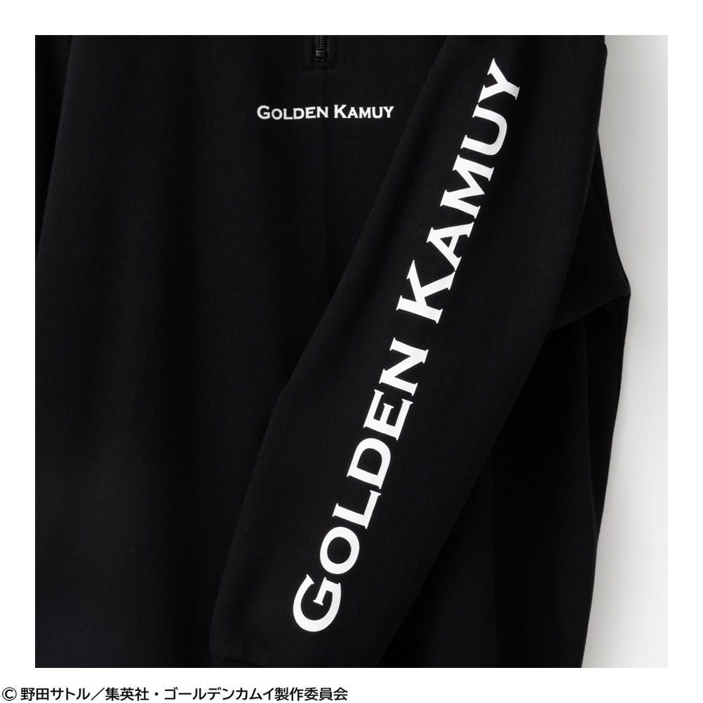 ゴールデンカムイ ハーフジッププルオーバー メンズ