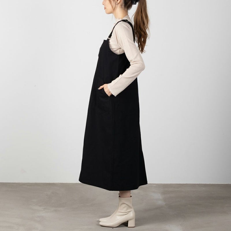 NAVY ミリタリージャンパースカート レディース商品画像-5