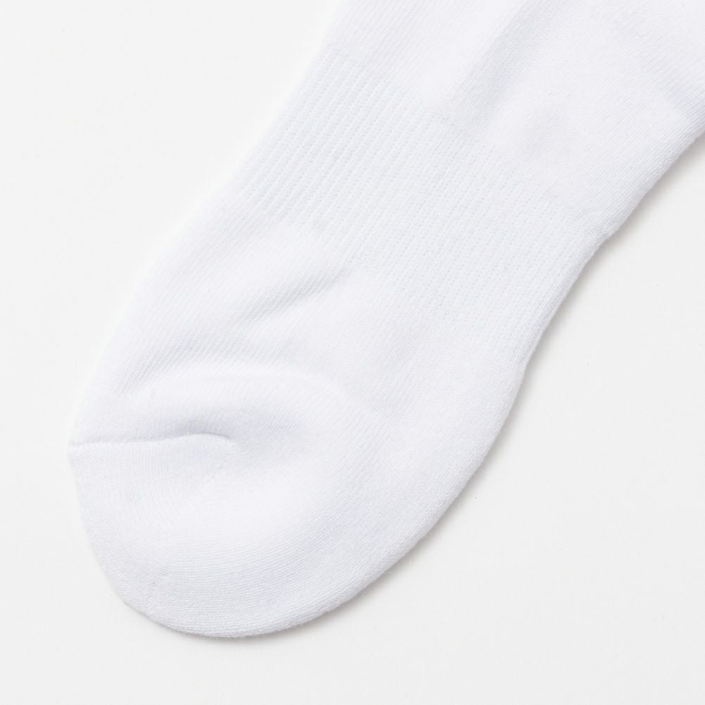 NAVY クォーターソックス ライン柄 メンズ