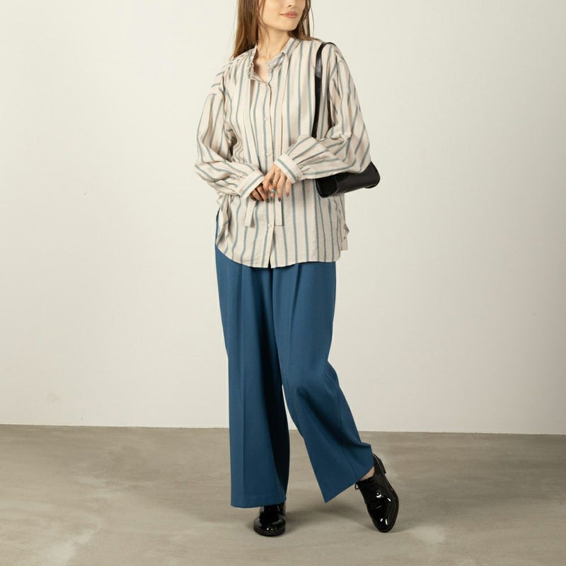 オードリーリボン付きシャツ レディース商品画像-7