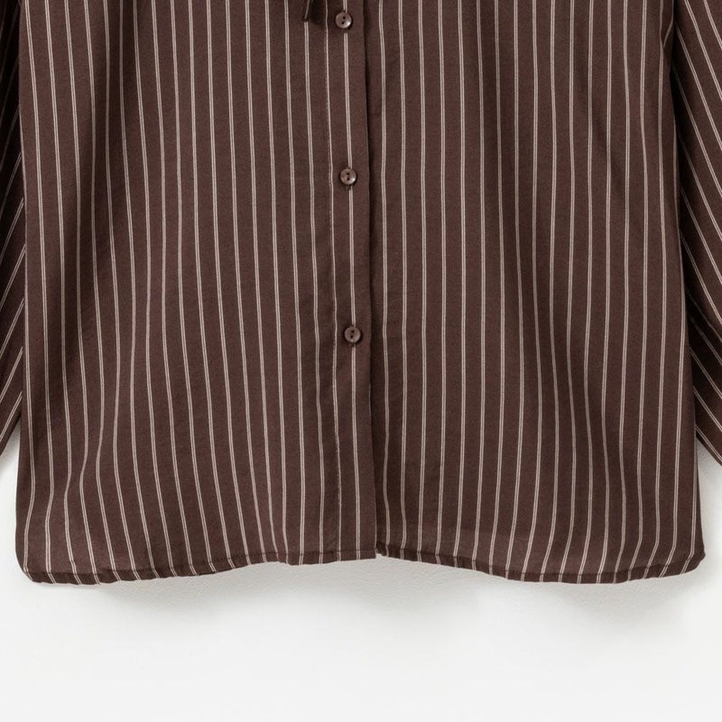 [期間限定価格]オードリーリボン付きシャツ レディース商品画像-15