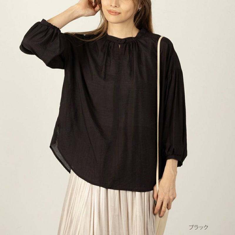 [期間限定価格]オードリーギャザーシャツ レディース商品画像-2