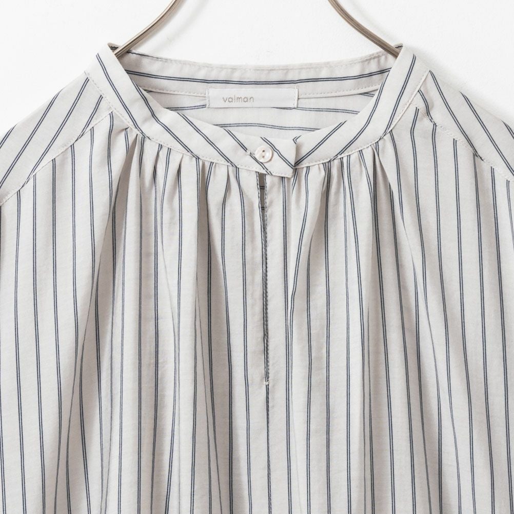 オードリーギャザーシャツ レディース