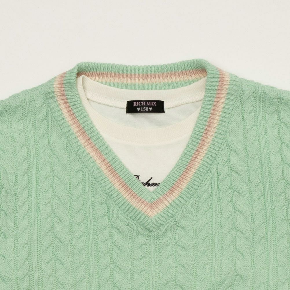 RICH MIX ニットベストアンサンブル キッズ