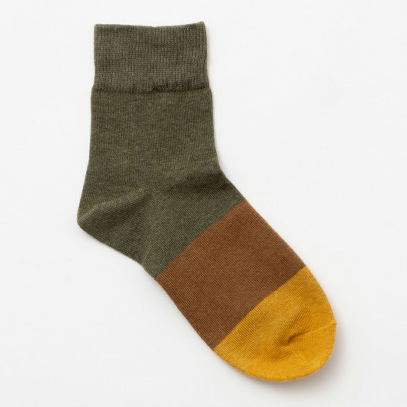 NAVY  クォーター丈 カラーグラデーションソックス レディース商品画像-4