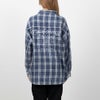 UNDERWRAPS 刺繍デニムチェックシャツ レディース商品サムネイル-4