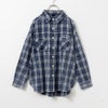 UNDERWRAPS 刺繍デニムチェックシャツ レディース商品サムネイル-5