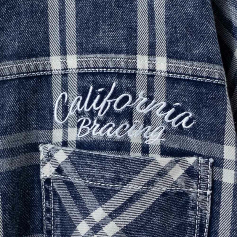 UNDERWRAPS 刺繍デニムチェックシャツ レディース商品画像-12