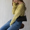[期間限定knit]NAVY 洗えるニット カシミヤタッチVネックプルオーバー レディース商品サムネイル-1